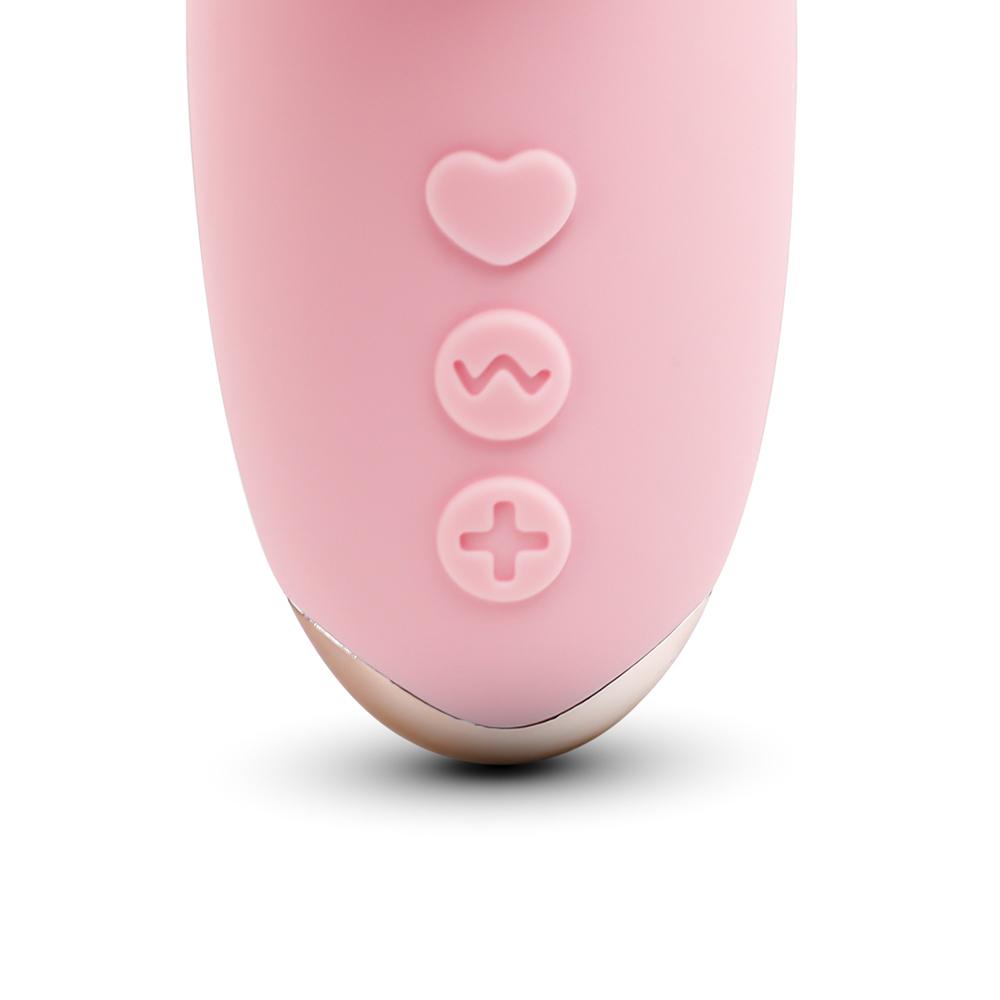 Pink Color 10 Speeds Silicone Clitoral Sucking Stimulator