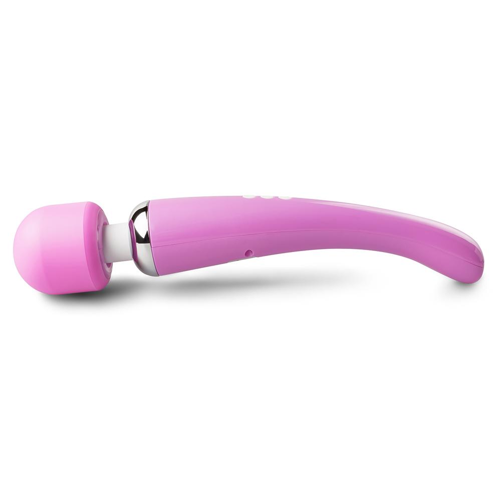 Pink Color 20-Mode Whisper Quiet Wand Massager (USB Recharging)