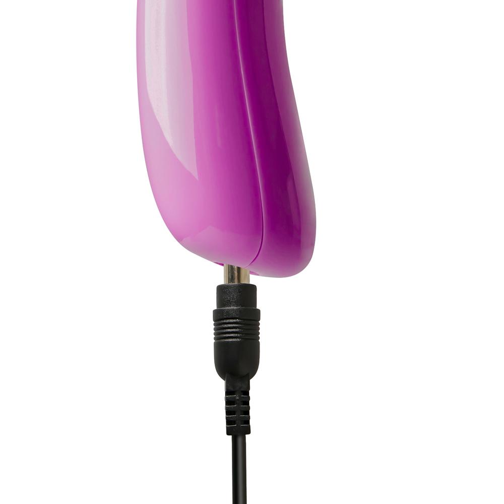 Pink Color 20-Mode Whisper Quiet Wand Massager (USB Recharging)