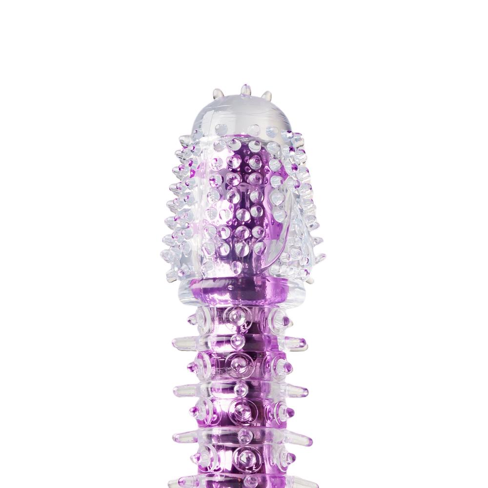 Pink Color Crystal Vibrator with Stings