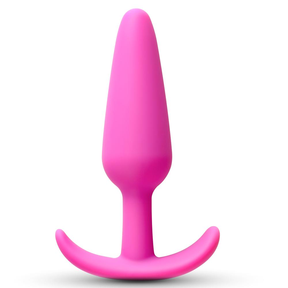 Pink Color Medical Grade Silicone Butt Plug Set