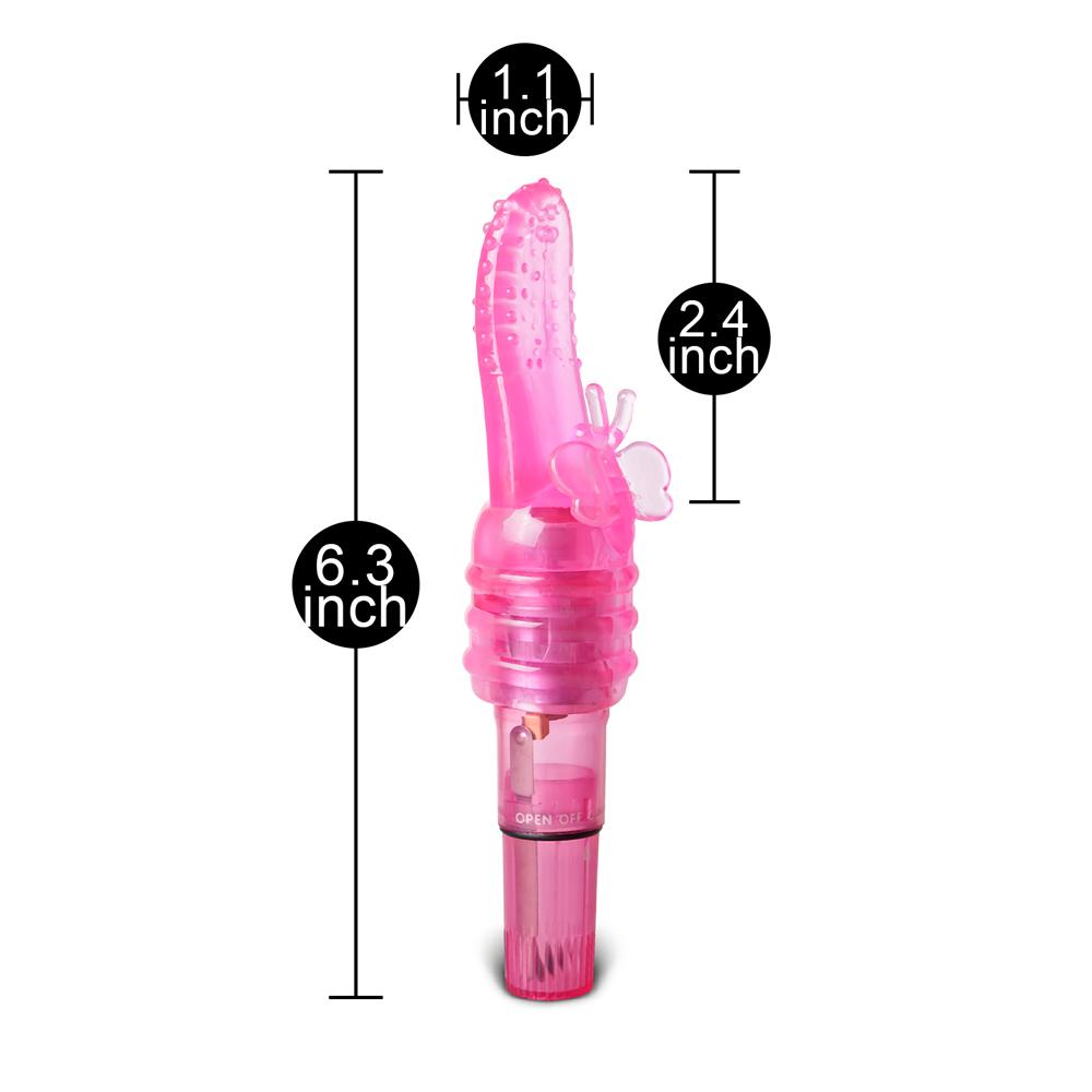 Pink Color One Speed Vibrating Tongue