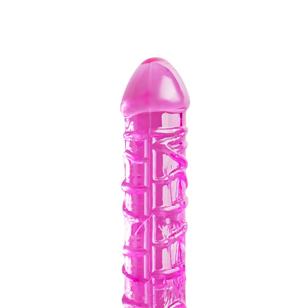 Pink Color Realistic Double Ended Dildo