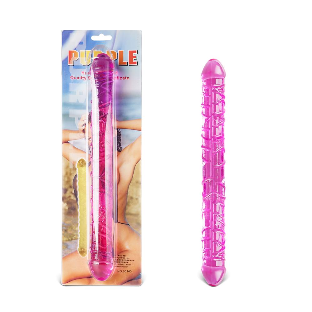 Pink Color Realistic Double Ended Dildo