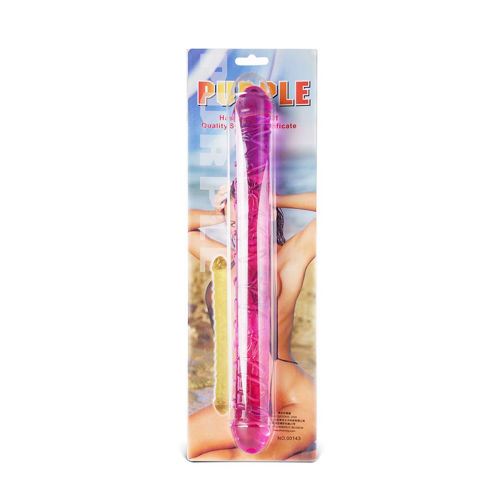 Pink Color Realistic Double Ended Dildo