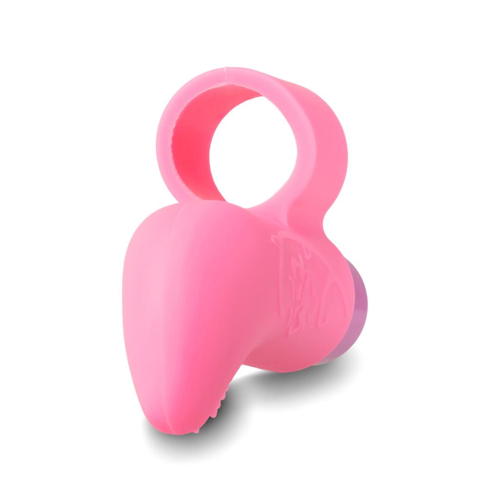 Pink Color Waterproof Mini Finger Vibrator