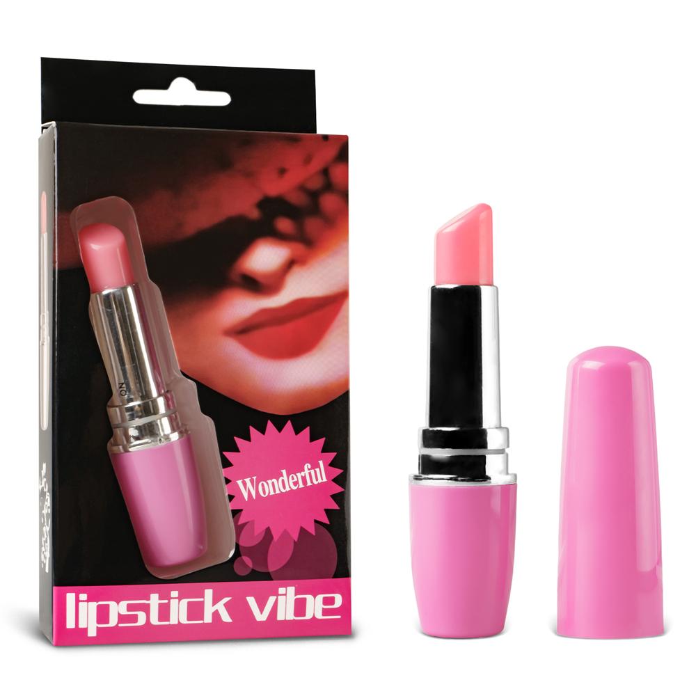 Pink Lipstick Vibrator