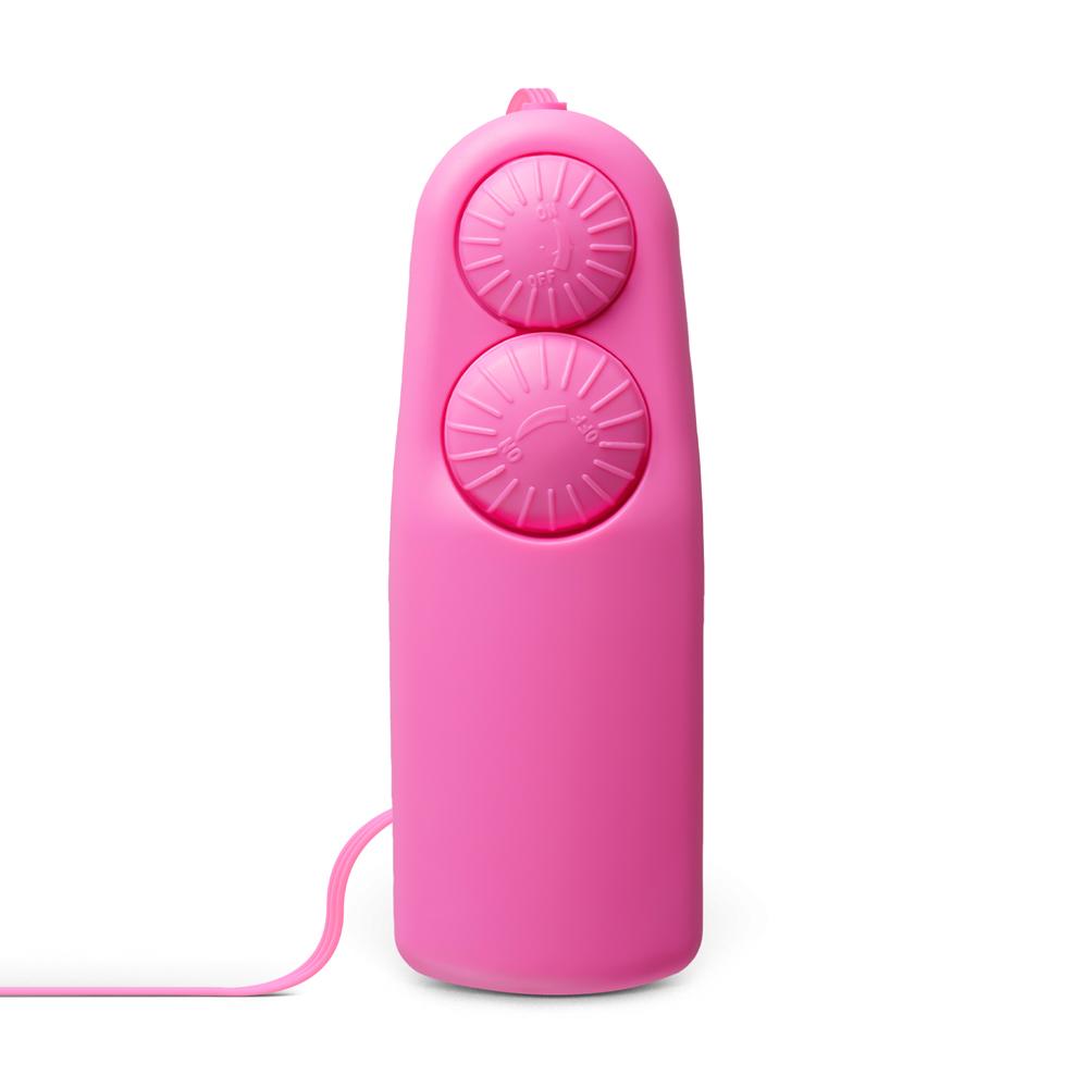 Pink Multi-Speed Battery-Operated Dual Vibrating Eggs (Foil Bag)