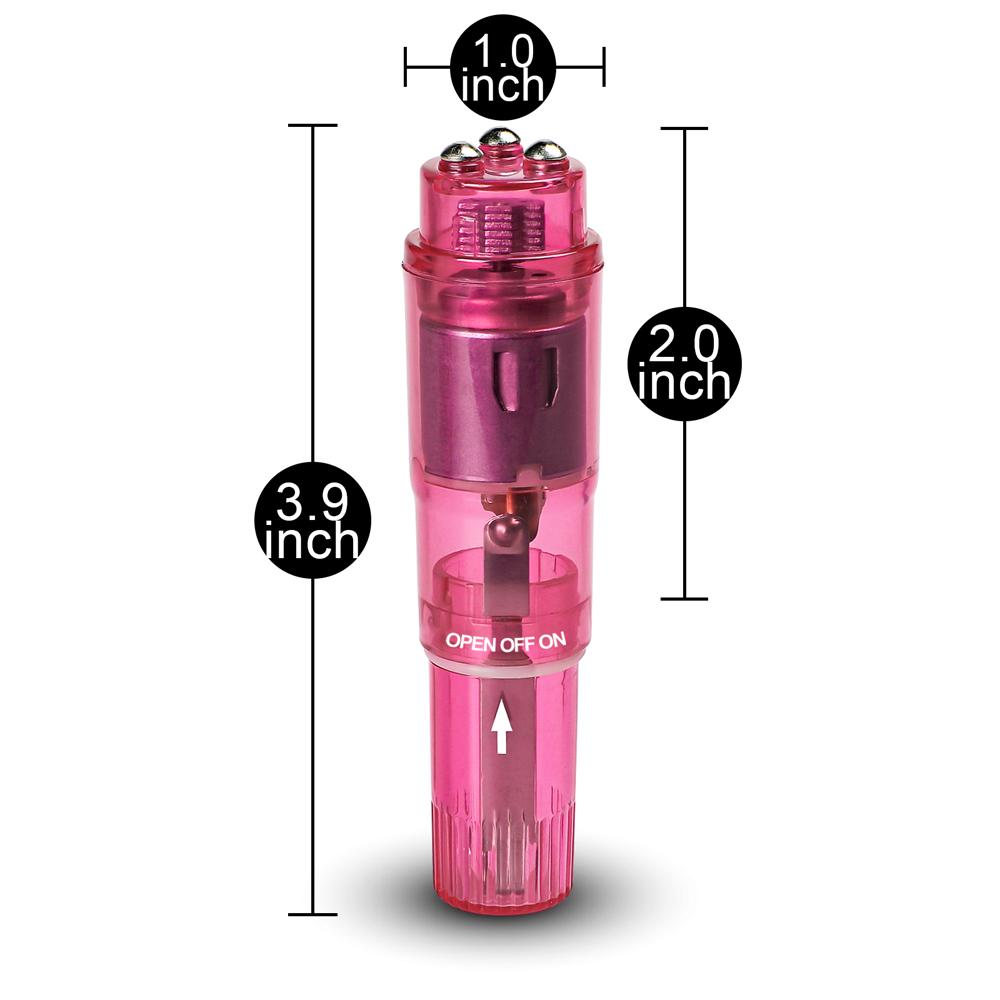 Pink Powerful Pocket Vibrator