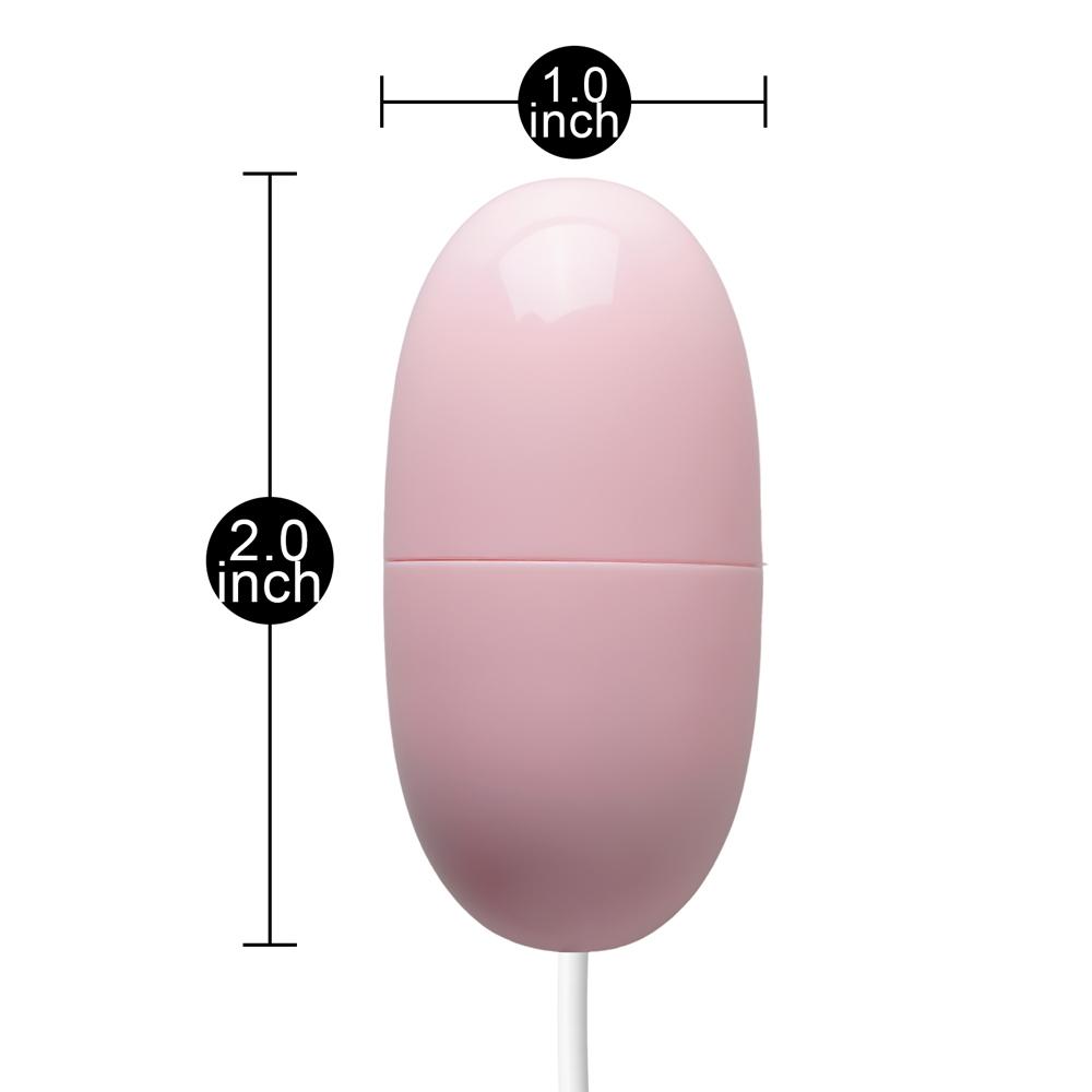 Pink Single-Speed USB-Powered Vibrating Egg (Foil Bag)