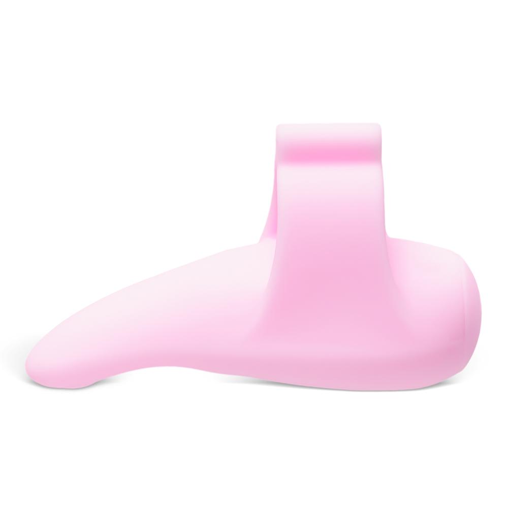 Pink Single-Speed Waterproof 6.8 cm Finger Vibrator