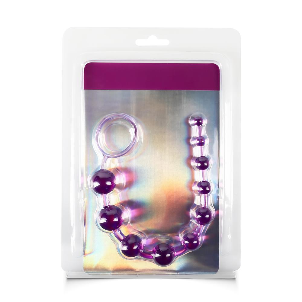 Purple 10 Beads Anal Toy