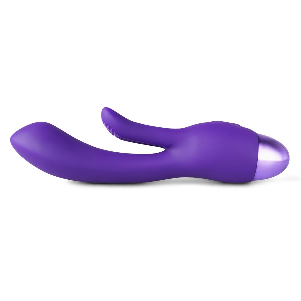 Purple Color 10 Functions Silicone Rechargeable Frolic Bunny Vibrator