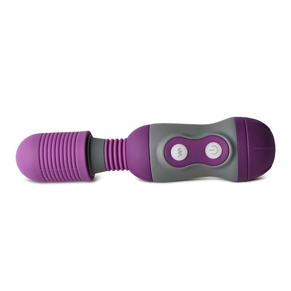 Purple Color 10-Speed Magic Wand Vibrator with Flexible Head