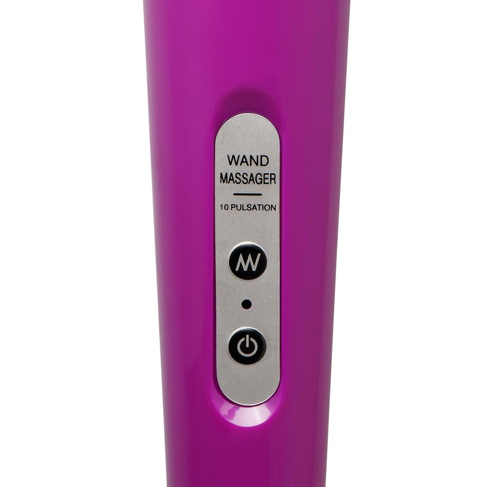 Purple Color 10-Speed USB Rechargeable Magic Wand Massager