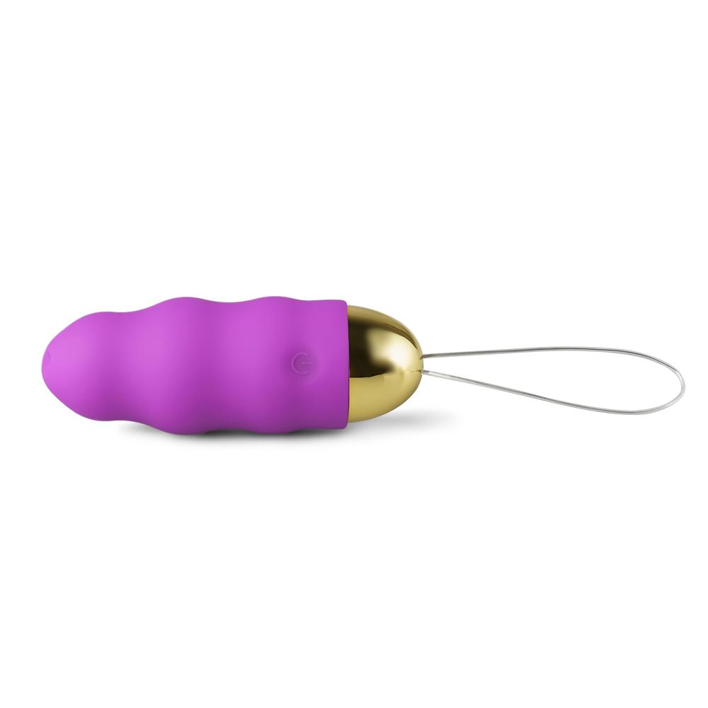 Purple Color 10 Speeds Rechargeable Remote Control Vibrator