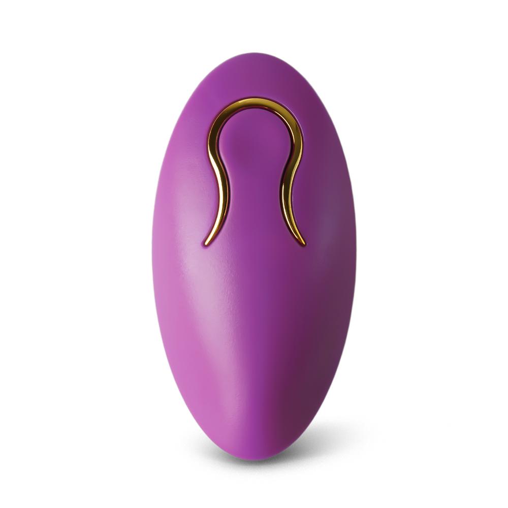 Purple Color 10 Speeds Rechargeable Remote Control Vibrator