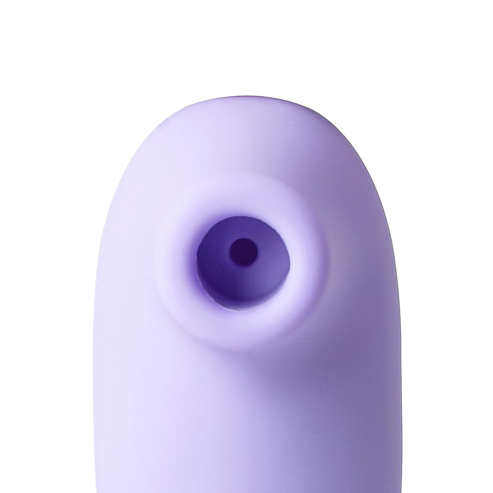 Purple Color 10 Speeds Silicone Clitoral Sucking Stimulator