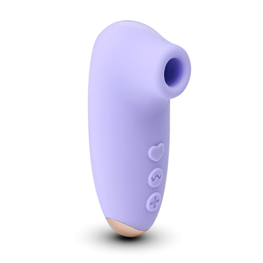 Purple Color 10 Speeds Silicone Clitoral Sucking Stimulator