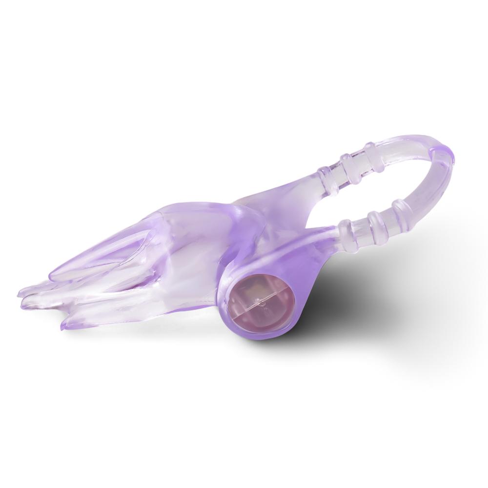 Purple Color Basic Vibrating Cock Ring II