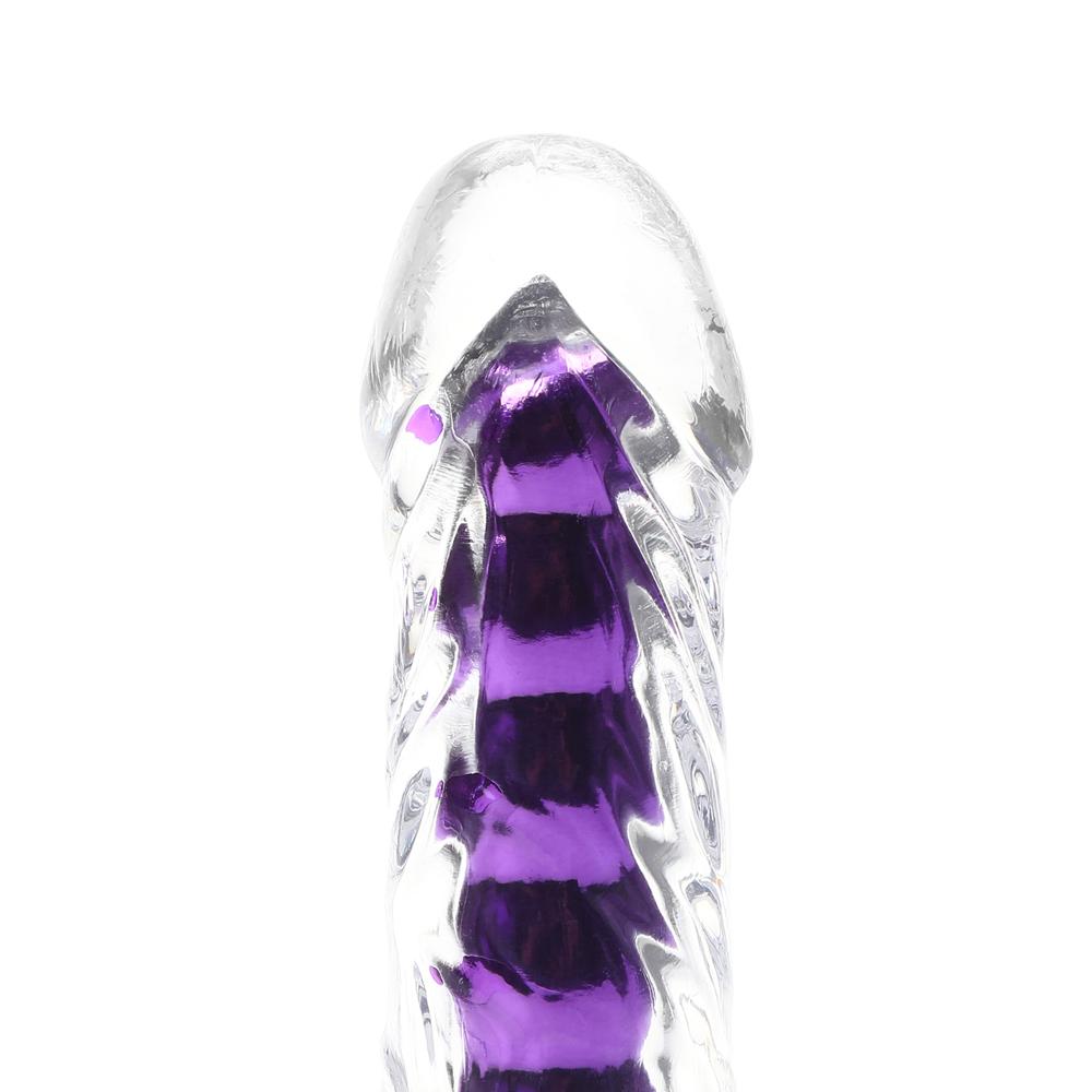 Purple Color Crystal Vibrator