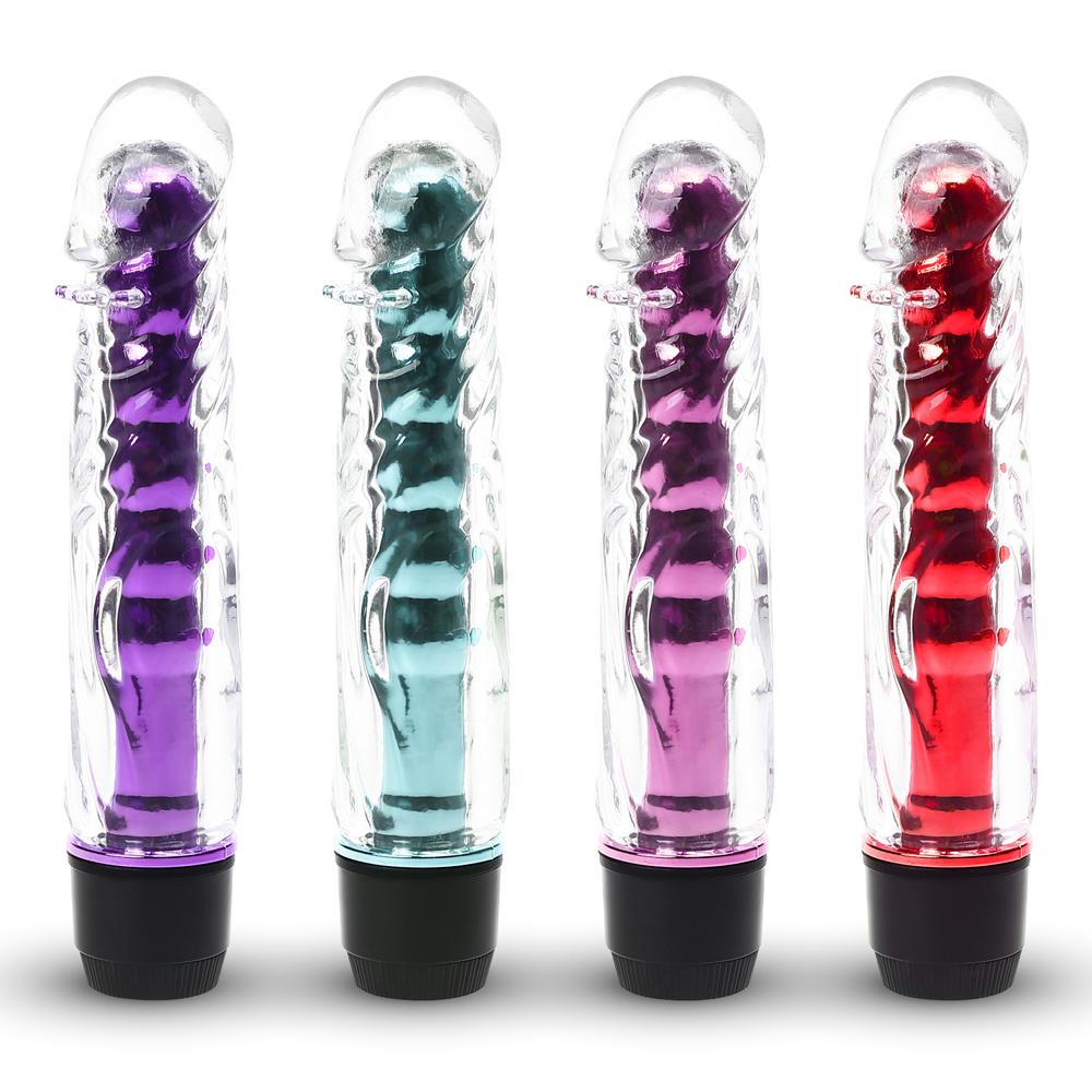 Purple Color Crystal Vibrator