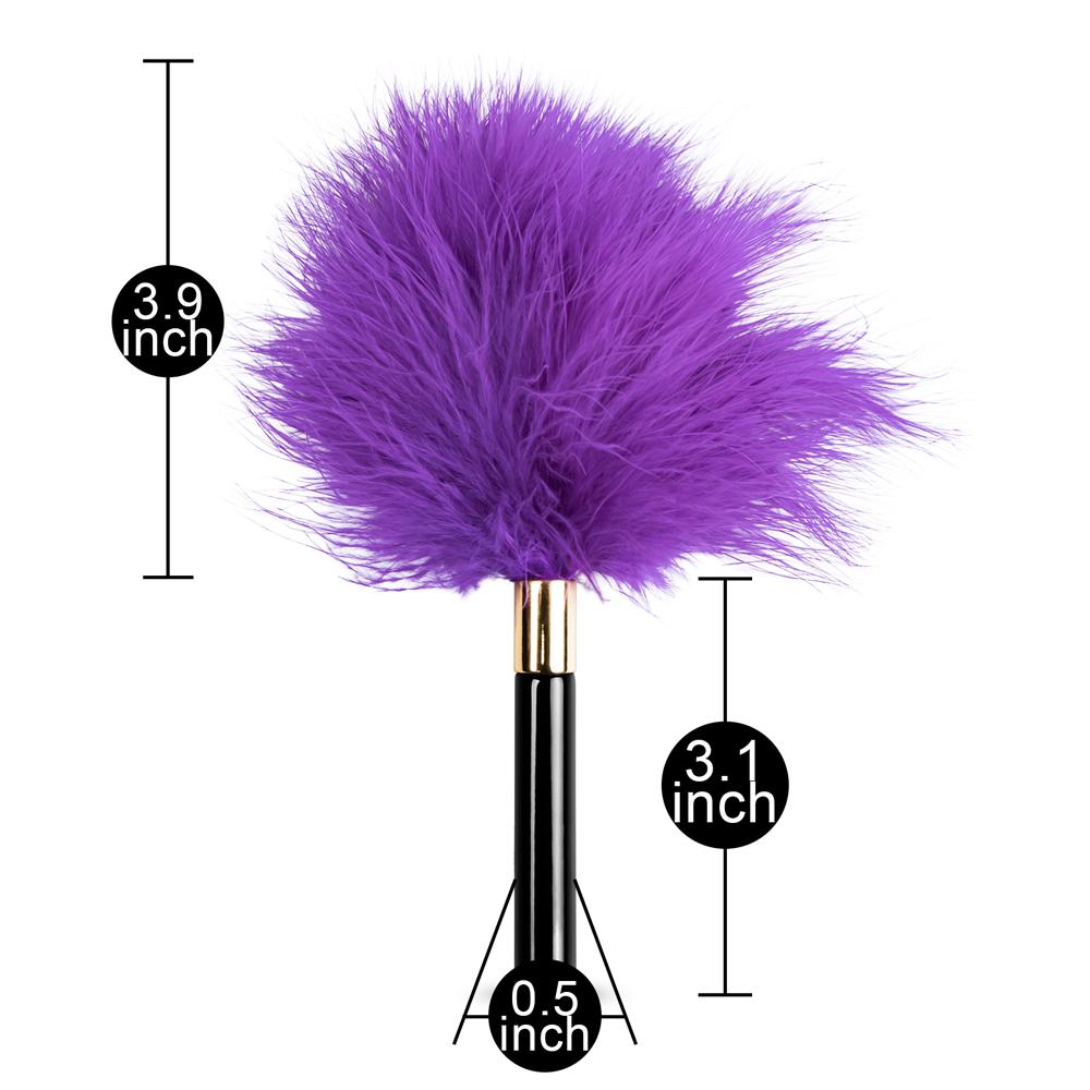 Purple Color Lovers Feather Tickler