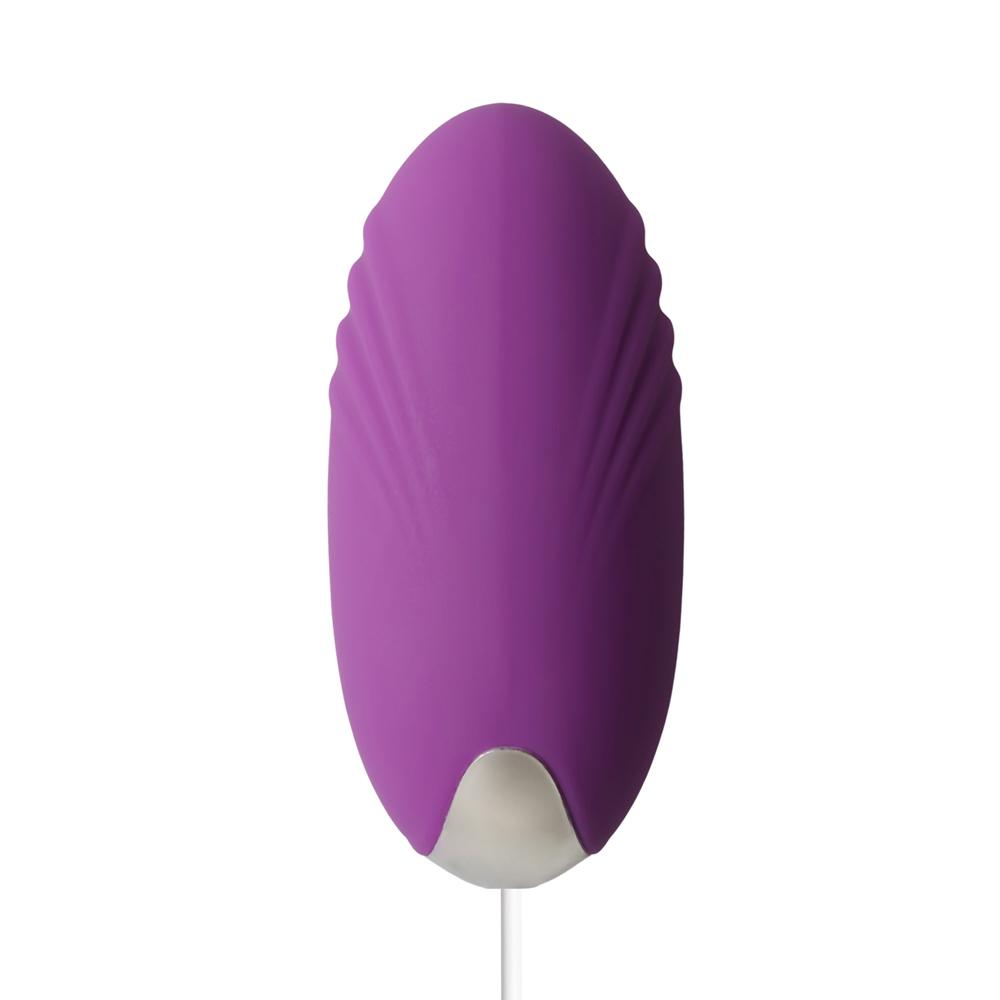 Purple Color Silicone 20 Speeds Vibrating Rabbit and Egg