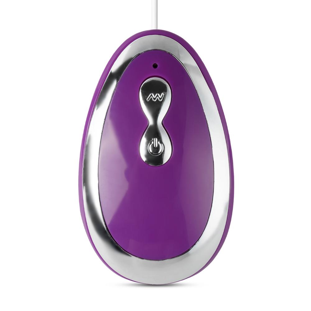 Purple Color Silicone 20 Speeds Vibrating Rabbit and Egg