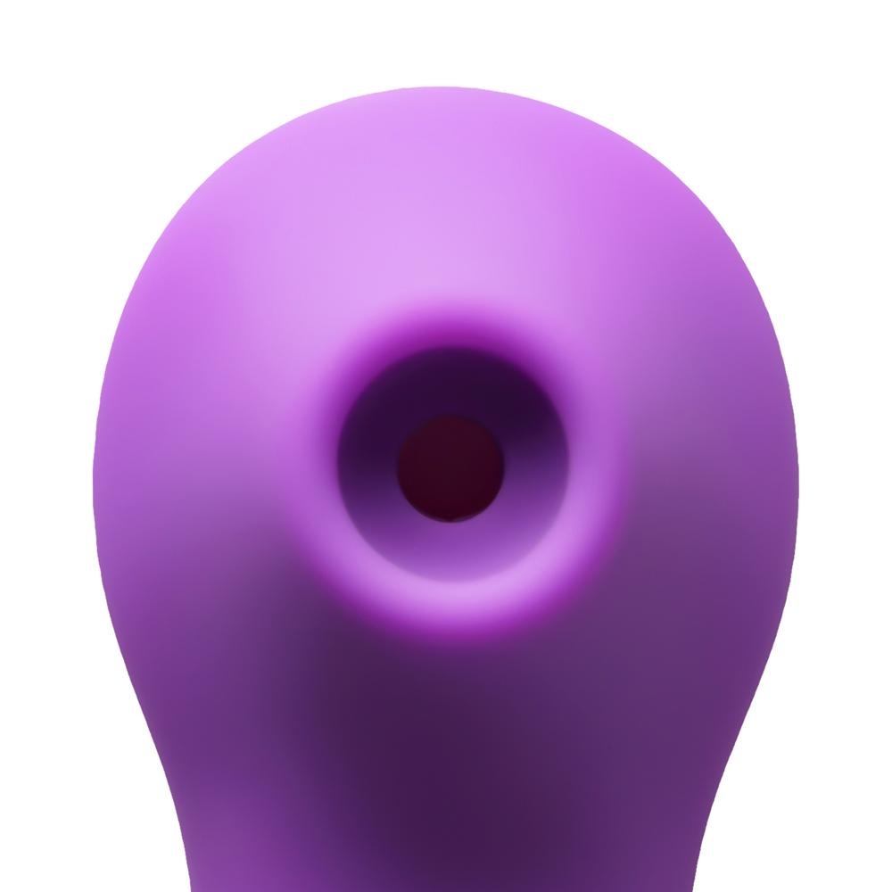 Purple Sucking Massager - 5-Speed, Medical Grade Silicone, 4.53