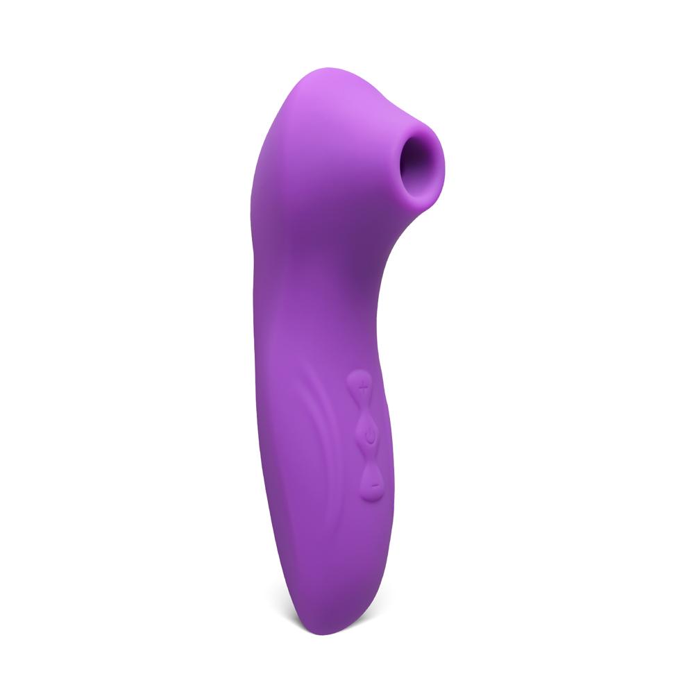 Purple Sucking Massager - 5-Speed, Medical Grade Silicone, 4.53