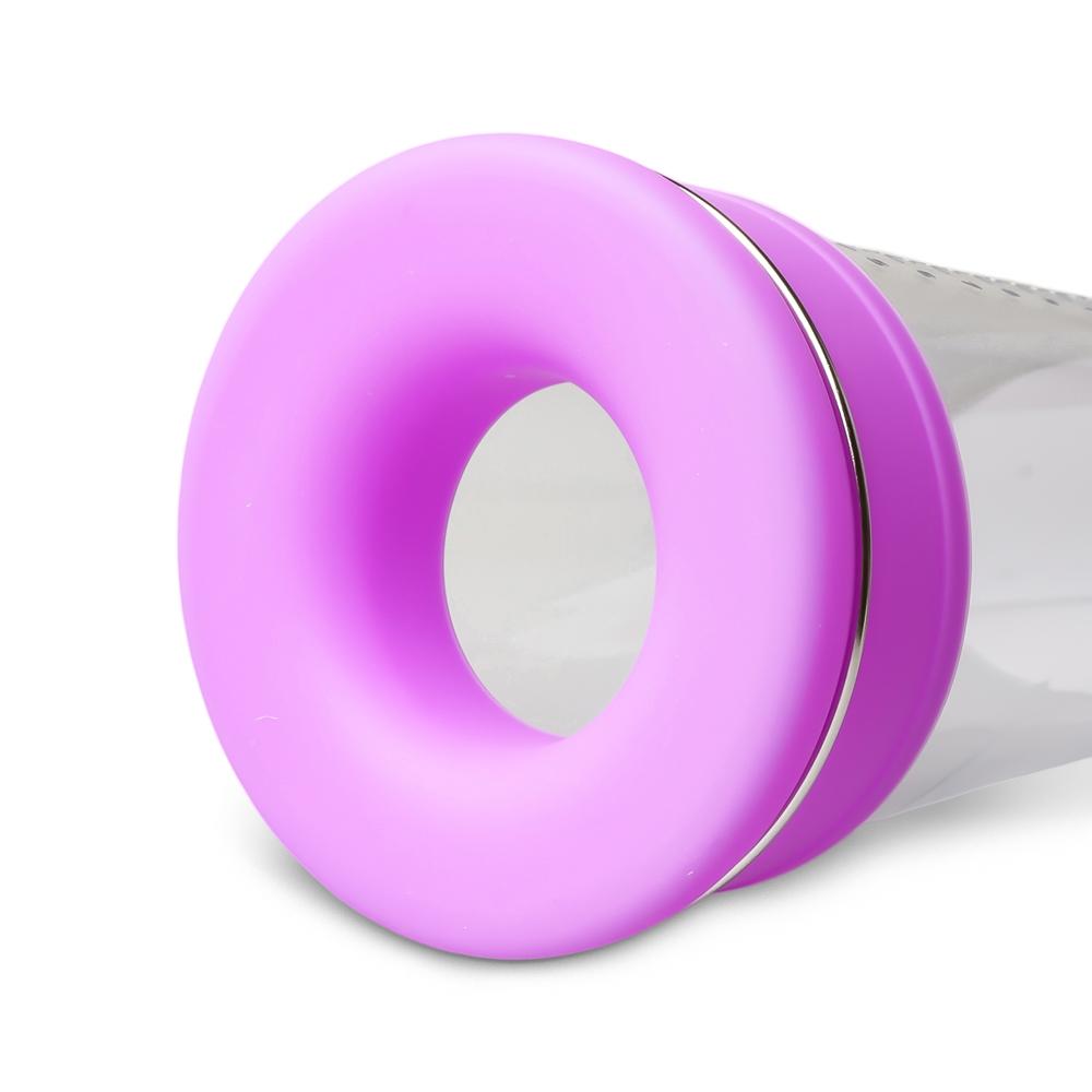 Rechargeable Penis Pump with 3 Silicone Rings