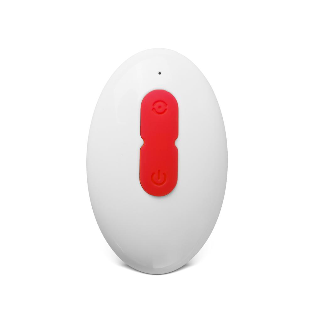 Red 10-Speed Mini Vibrating Tongue with Remote