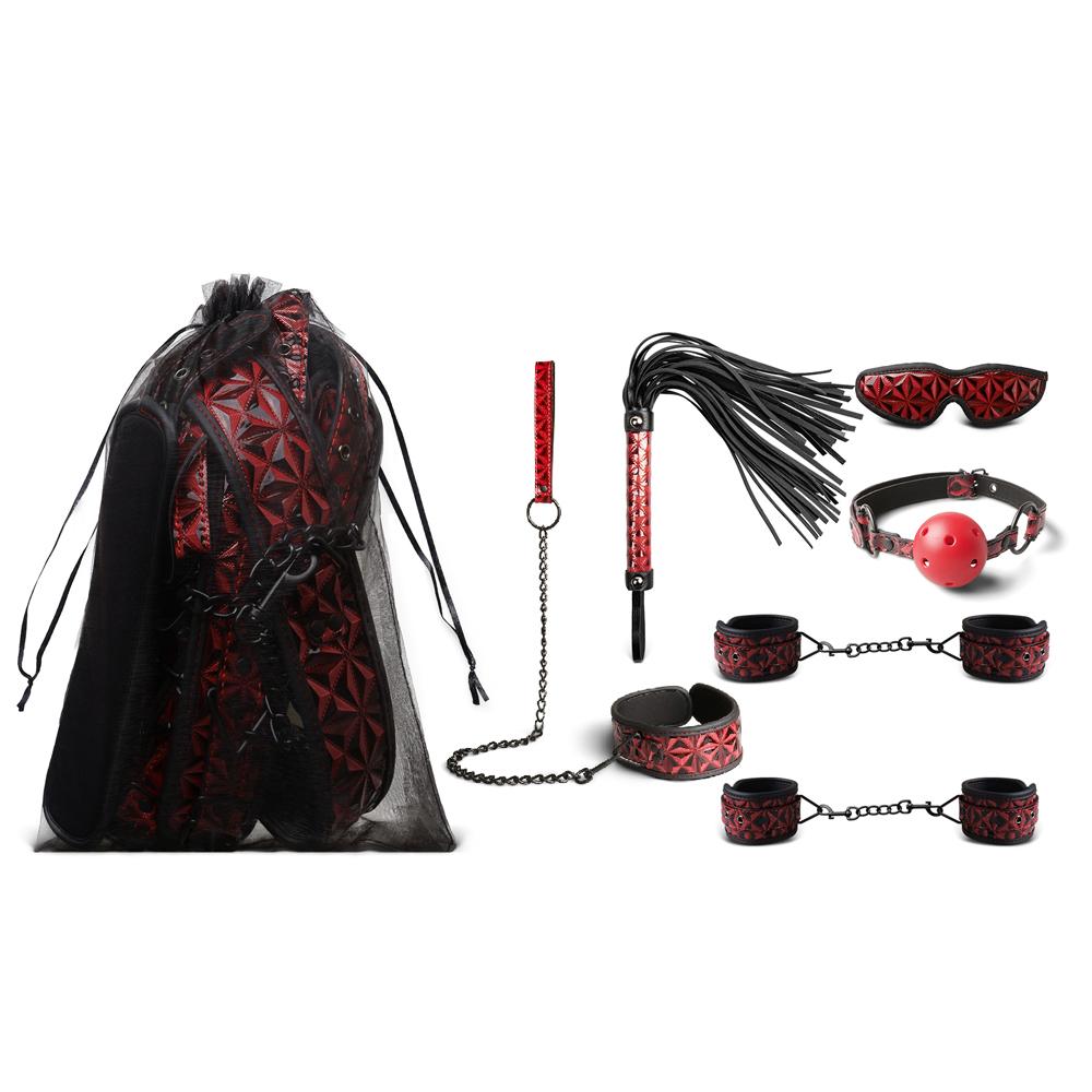 Red Color Embossed 6 PCS SM Kit