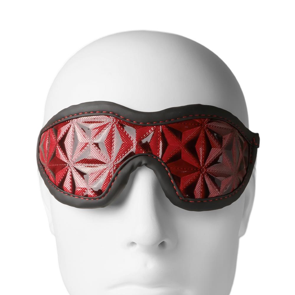 Red Color Embossed Mask