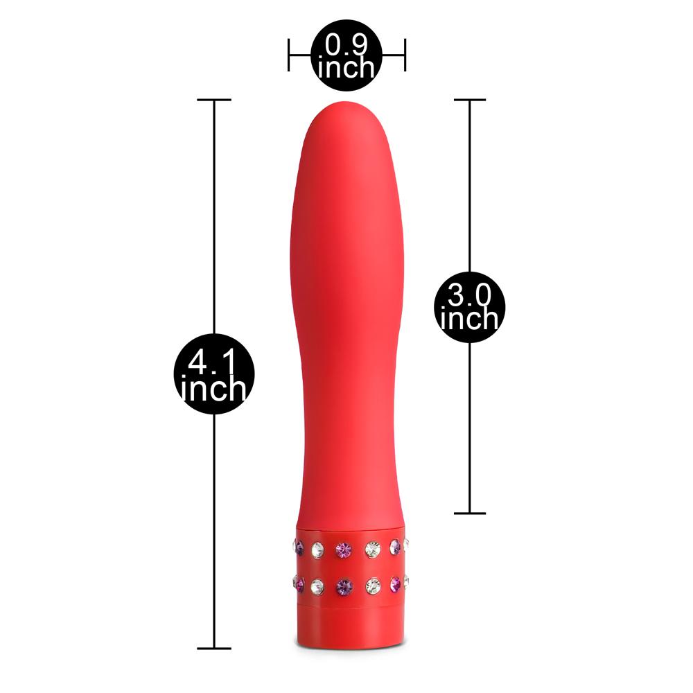 Red Color Jewelry Mini Vibrator