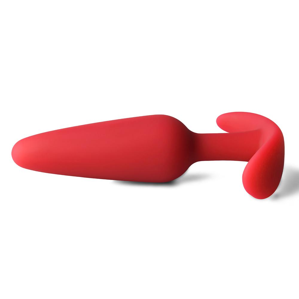 Red Color Silicone Butt Plug Set