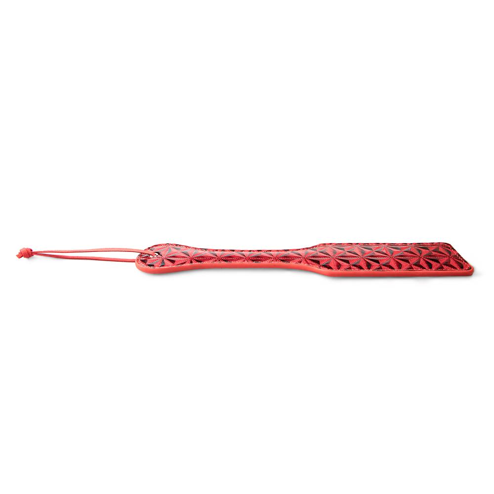 Red Embossed Paddle