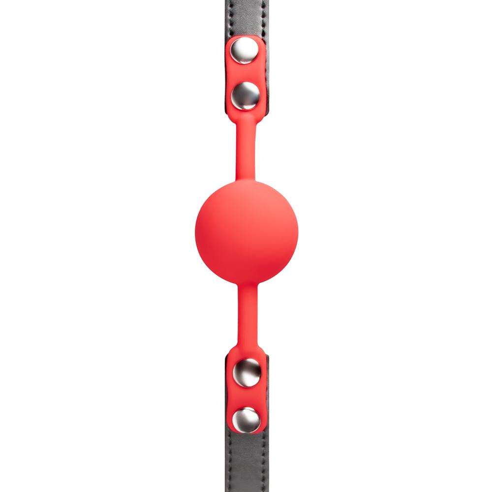 Red Medical Grade Silicone Ball Gag