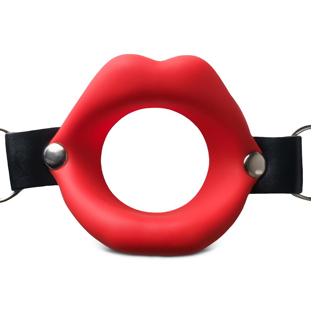 Red Open Mouth Silicone Gag