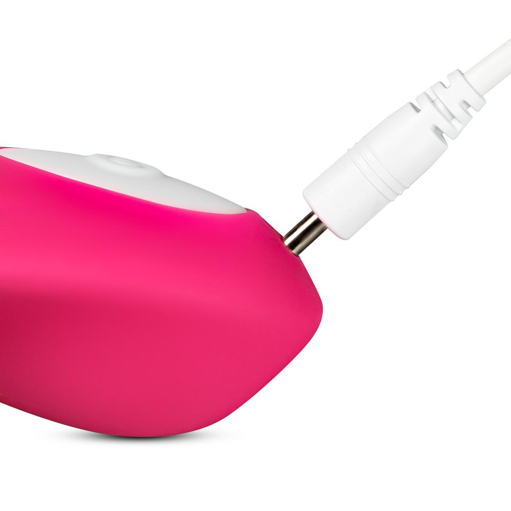 Remote Control 9-Speed Pink Color Silicone Vibrator with Magnet ( Stick On Underwear )