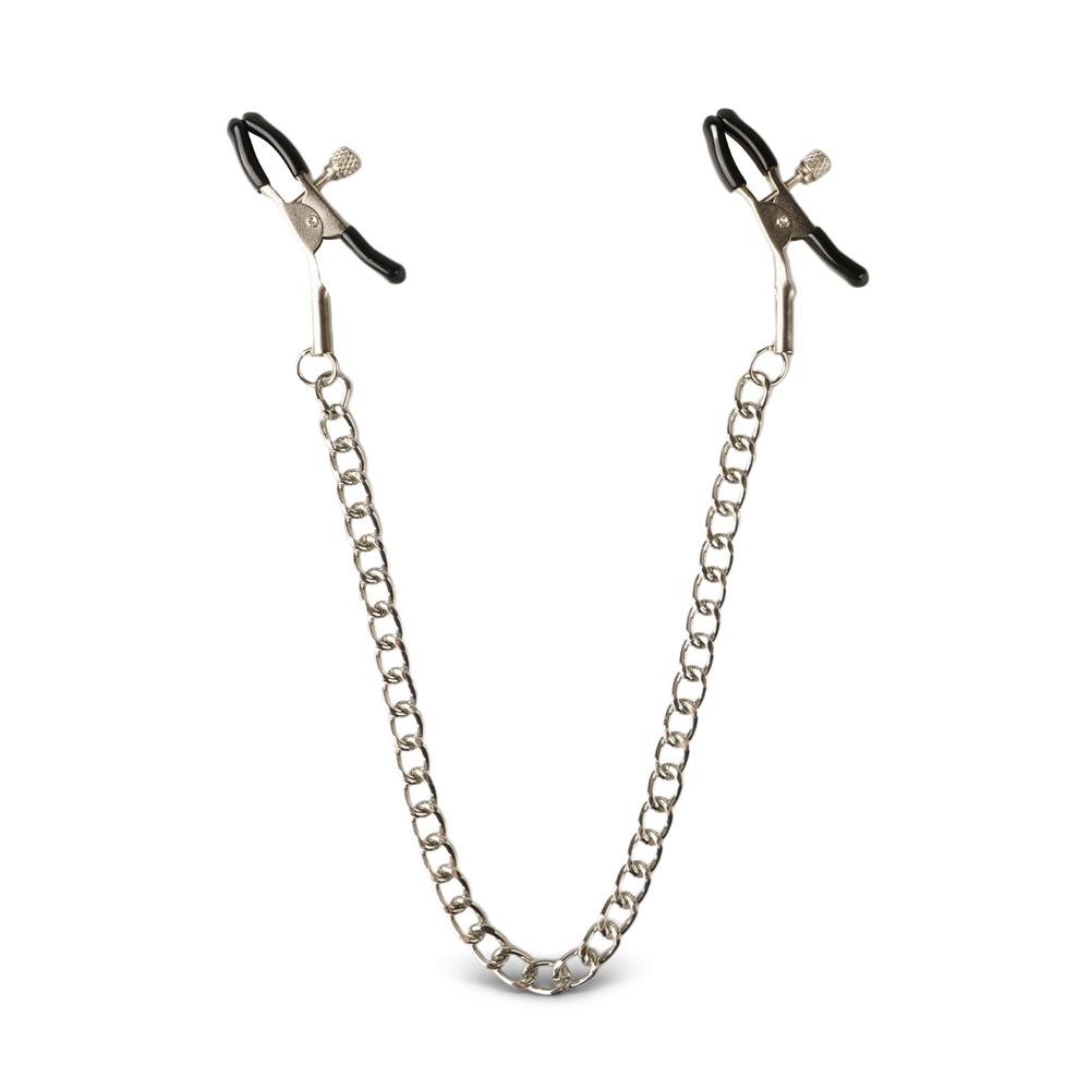 Screw Nipple Clamps with Chain