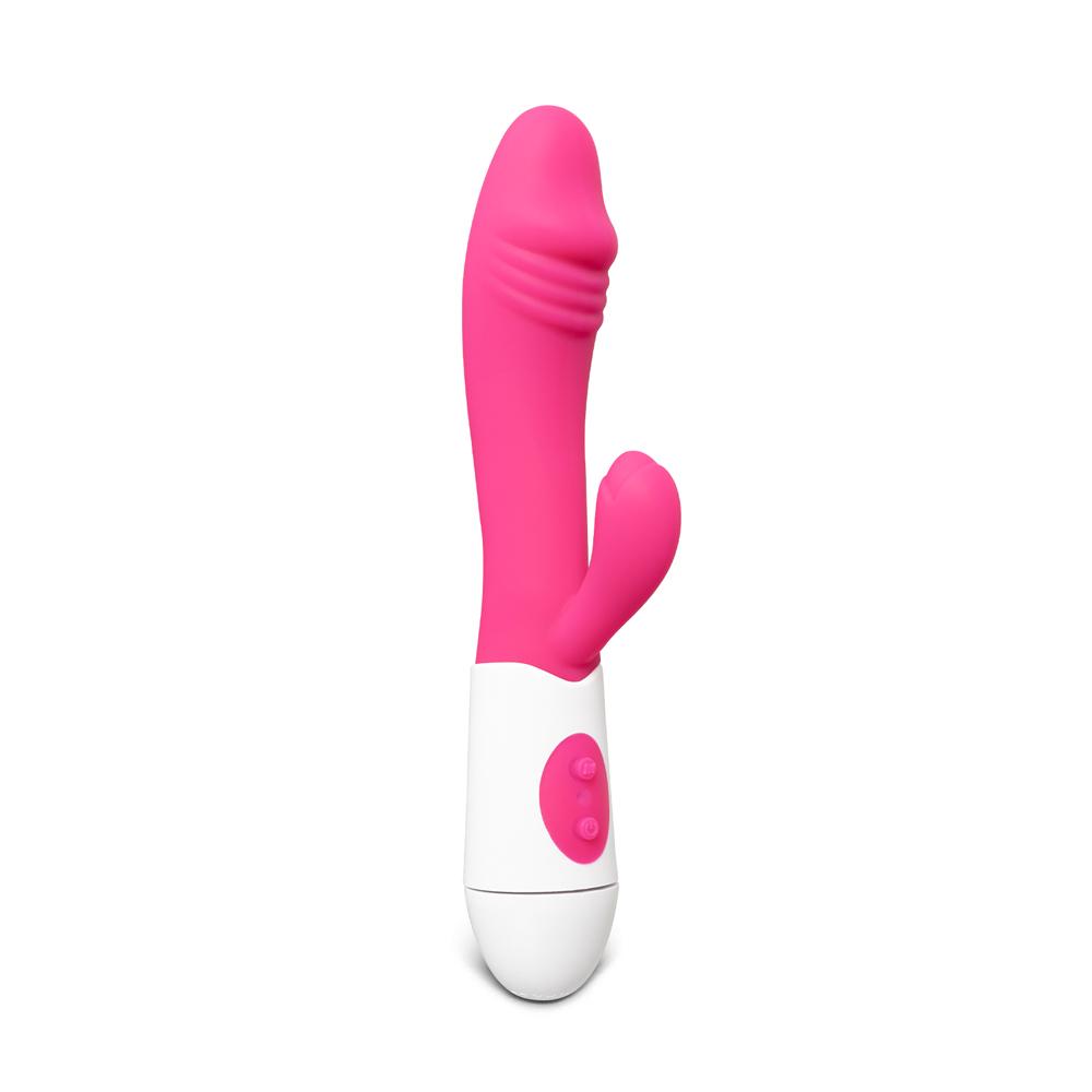 Silicone Penis G-Spot Vibrator ( Dual Motors )