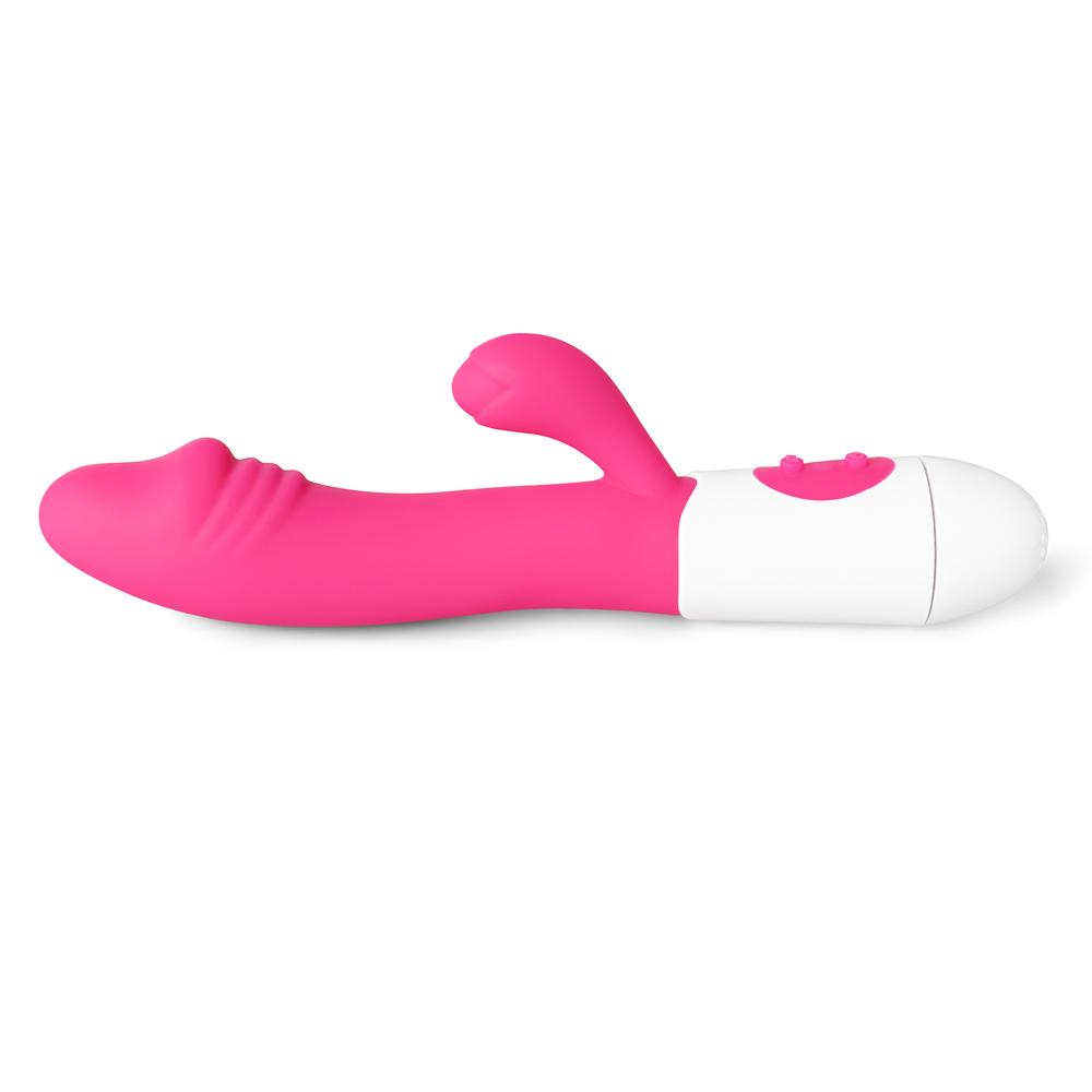 Silicone Penis G-Spot Vibrator ( Dual Motors )