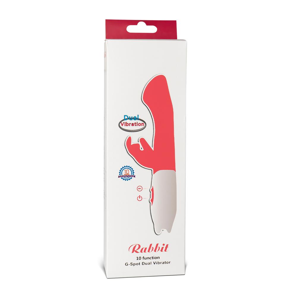 Silicone Rabbit G-Spot Vibrator ( Dual Motors )