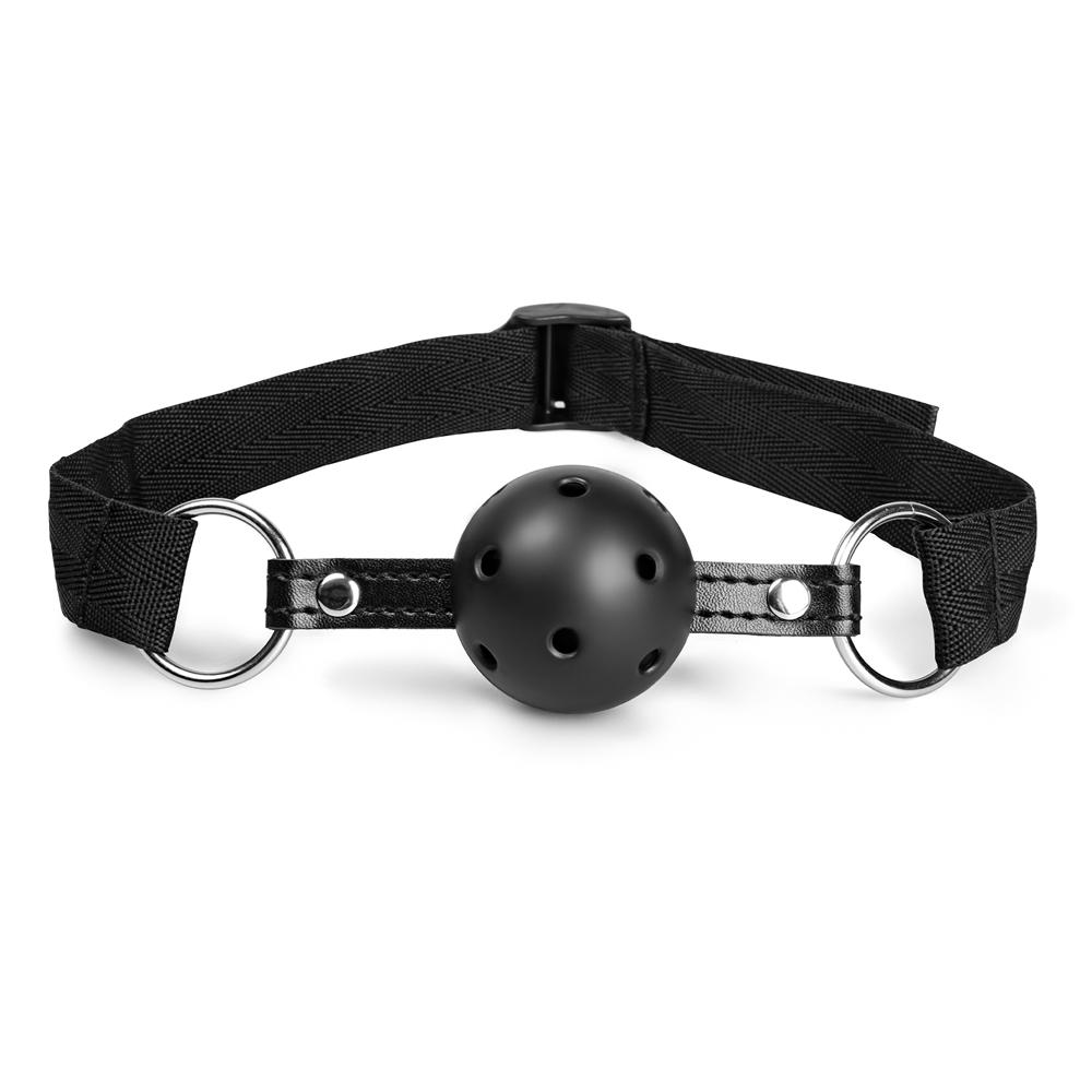 Simple Black Ball Gag