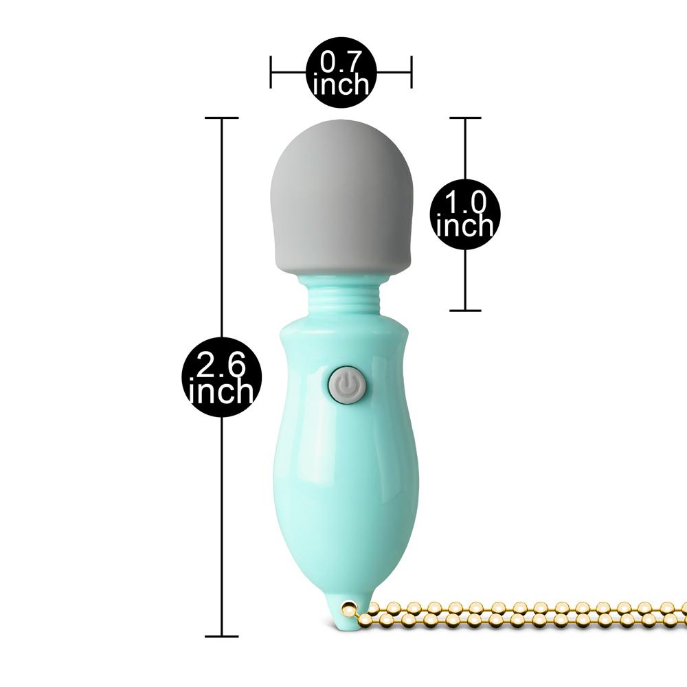 Single-speed Green Color Mini Vibrator