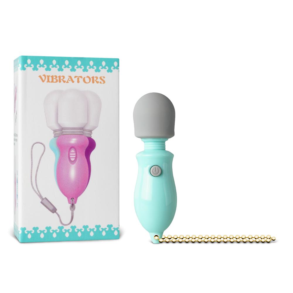 Single-speed Green Color Mini Vibrator