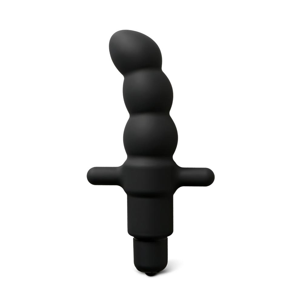 Super Deal Black Silicone Vibrator II