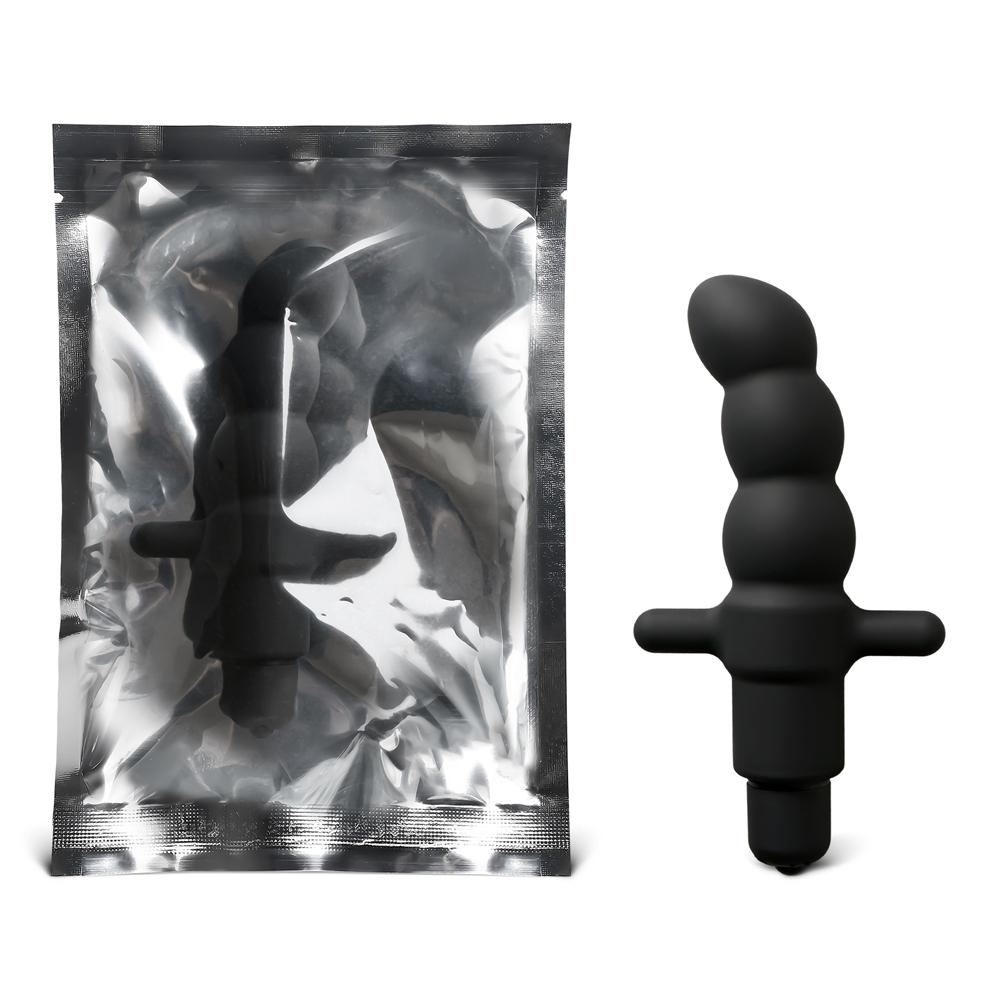 Super Deal Black Silicone Vibrator II